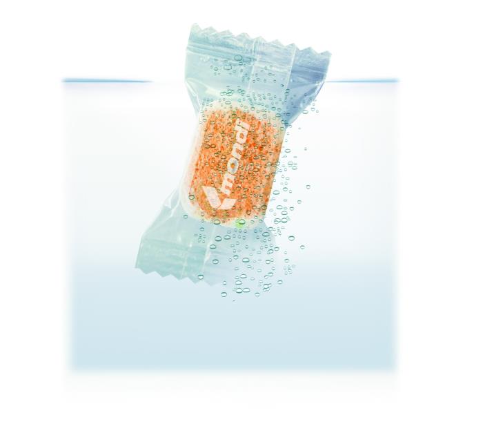 Water soluble film by Mondi reduces packaging waste and improves end consumer safety